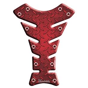 KEITI TANK PAD CHECKER PLATE KT8350R [RED] NS